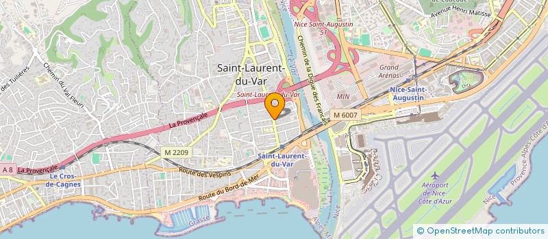 localisation de l'entreprise MONSIEUR ISTVAN SANTA à SAINT-LAURENT-DU-VAR