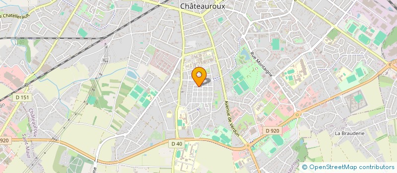 localisation de l'entreprise MONSIEUR ISUF ISMAJLUKAJ à CHATEAUROUX