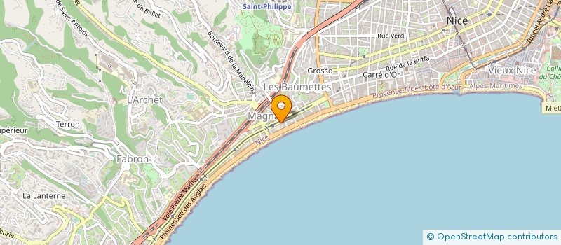 localisation de l'entreprise MONSIEUR ITALO DE SALAZAR à NICE