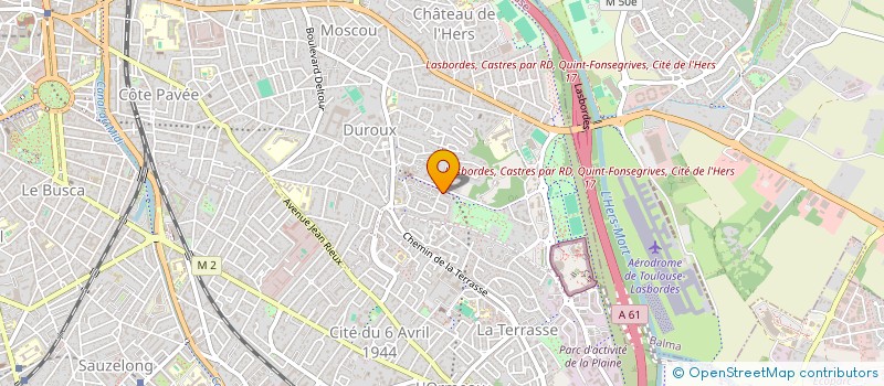 localisation de l'entreprise MONSIEUR ITEB BOUGHATEF à TOULOUSE