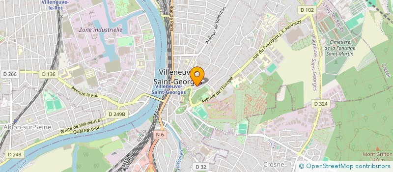 localisation de l'entreprise MONSIEUR ITHRI HALFAOUI  VILLENEUVE-SAINT-GEORGES