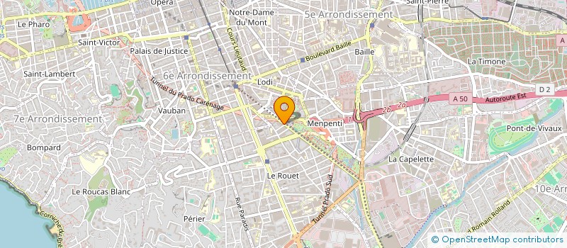 localisation de l'entreprise MONSIEUR ITSHAK ATTIA  MARSEILLE