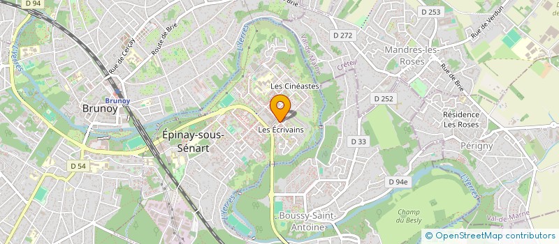 localisation de l'entreprise MONSIEUR ITSHAK SELLAM MASTORA  EPINAY-SOUS-SENART