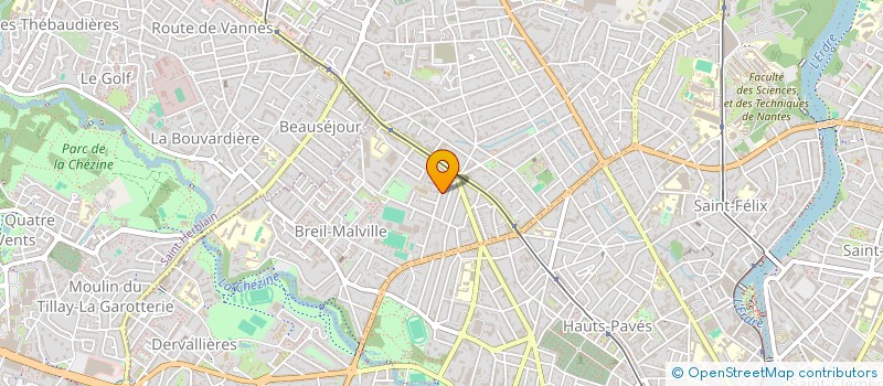localisation de l'entreprise MONSIEUR ITVAN KEBADIAN à NANTES