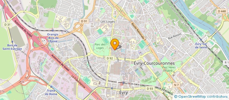 localisation de l'entreprise MONSIEUR IULIAN BURSUC à EVRY-COURCOURONNES