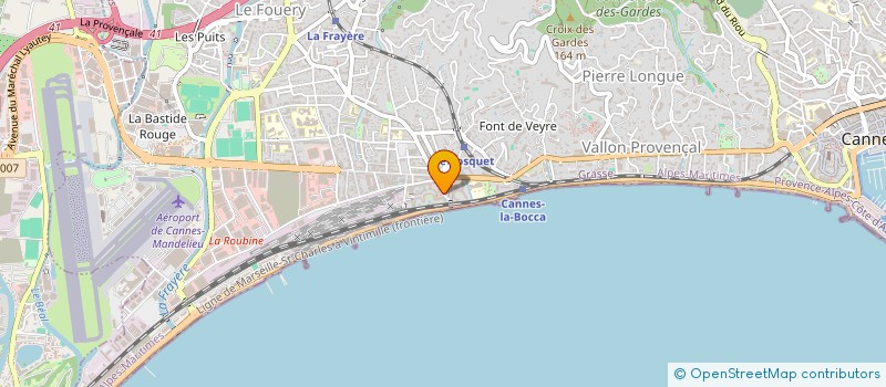 localisation de l'entreprise MONSIEUR IULIAN CHISCA  CANNES