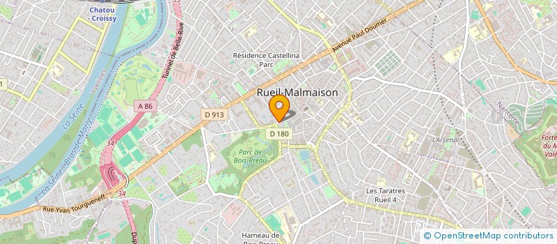 localisation de l'entreprise MONSIEUR IULIAN CIUPAC à RUEIL-MALMAISON