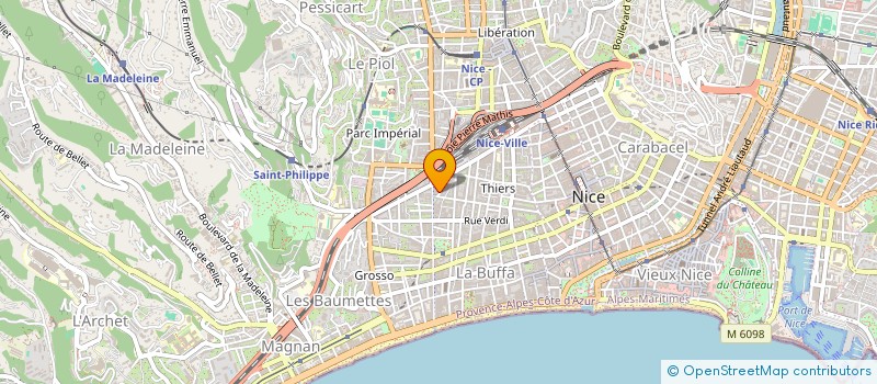 localisation de l'entreprise MONSIEUR IULIAN CLIPCO  NICE