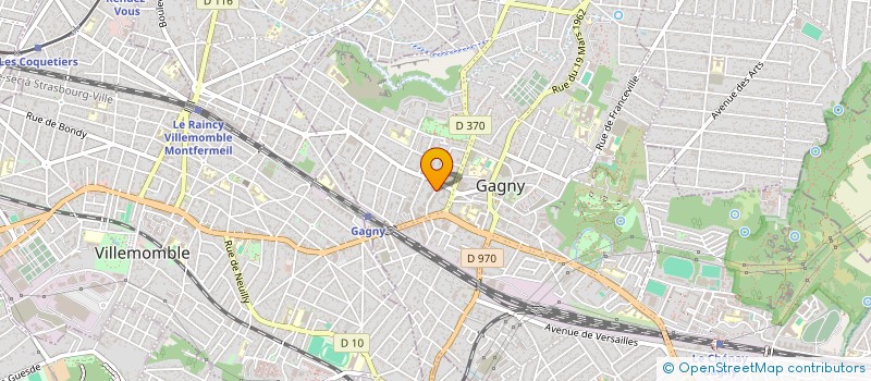 localisation de l'entreprise MONSIEUR IULIAN COJOCARI  GAGNY