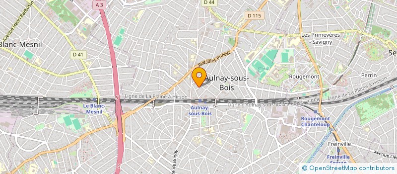 localisation de l'entreprise MONSIEUR IULIAN CONTIU à AULNAY-SOUS-BOIS