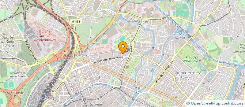 localisation de l'entreprise MONSIEUR IULIAN-DENIS SANDU  STRASBOURG