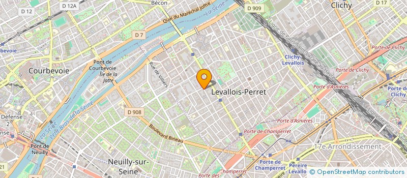 localisation de l'entreprise MONSIEUR IULIAN DODON à LEVALLOIS-PERRET