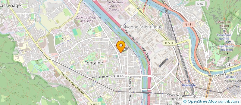 localisation de l'entreprise MONSIEUR IULIAN-GEORGE RAUTU  FONTAINE