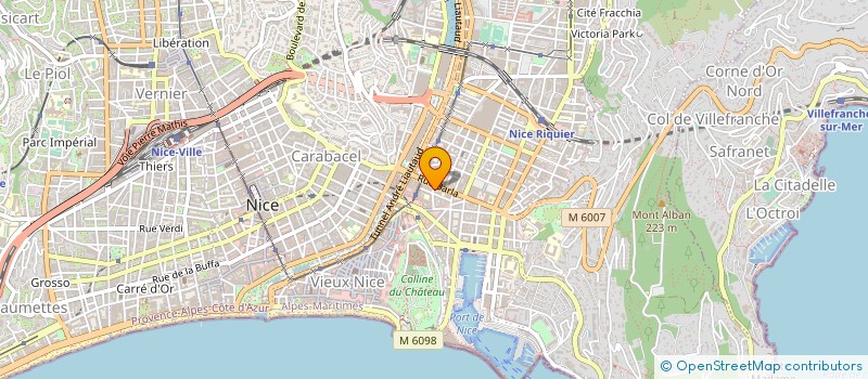 localisation de l'entreprise MONSIEUR IULIAN MOCANU à NICE