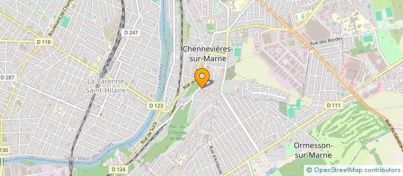 localisation de l'entreprise MONSIEUR IULIAN PAGINU à CHENNEVIERES-SUR-MARNE