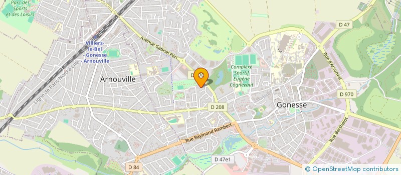 localisation de l'entreprise MONSIEUR IULIAN PARPALA  GONESSE