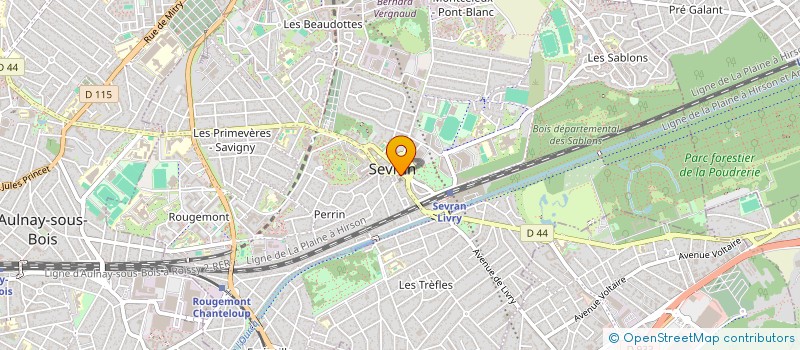 localisation de l'entreprise MONSIEUR IULIAN PIRLITEANU à SEVRAN