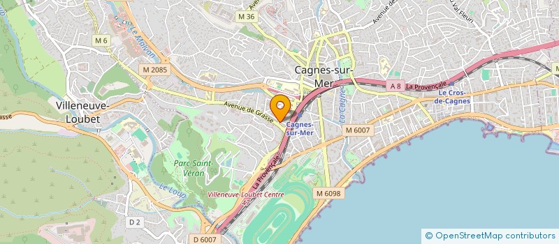 localisation de l'entreprise MONSIEUR IULIAN TIBULEAC à CAGNES-SUR-MER