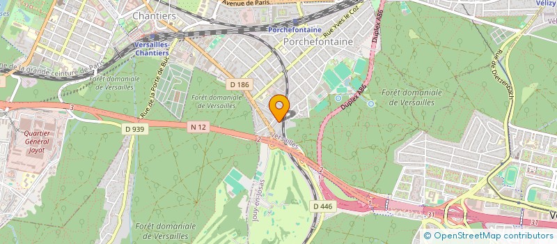 localisation de l'entreprise MONSIEUR IURI DA SILVA GAMBOA LOPES à VERSAILLES