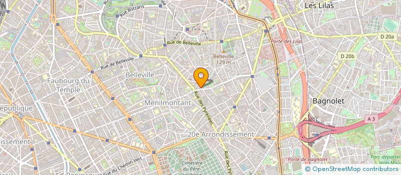 localisation de l'entreprise MONSIEUR IURI POPOV à PARIS
