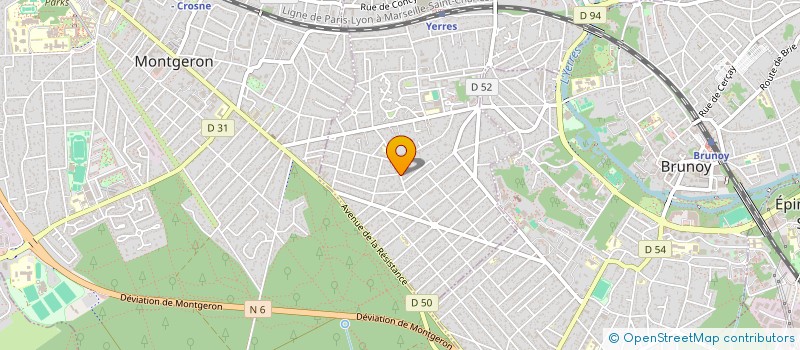 localisation de l'entreprise MONSIEUR IURIE BALAN  YERRES