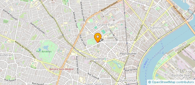 localisation de l'entreprise MONSIEUR IURIE BORDEA  BORDEAUX