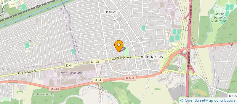 localisation de l'entreprise MONSIEUR IURIE BRADU à VILLEPARISIS