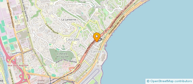 localisation de l'entreprise MONSIEUR IURIE BUZGAN à NICE
