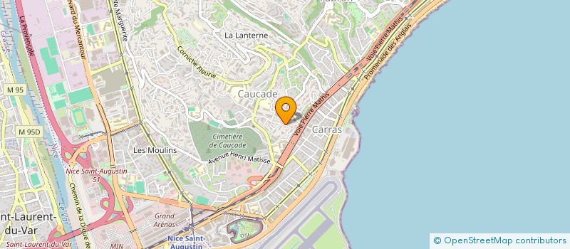 localisation de l'entreprise MONSIEUR IURIE CAPBATUT à NICE