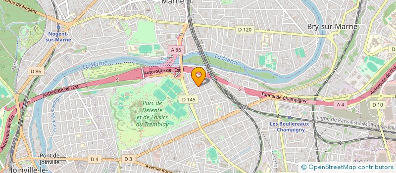 localisation de l'entreprise MONSIEUR IURIE CHISTOL à CHAMPIGNY-SUR-MARNE