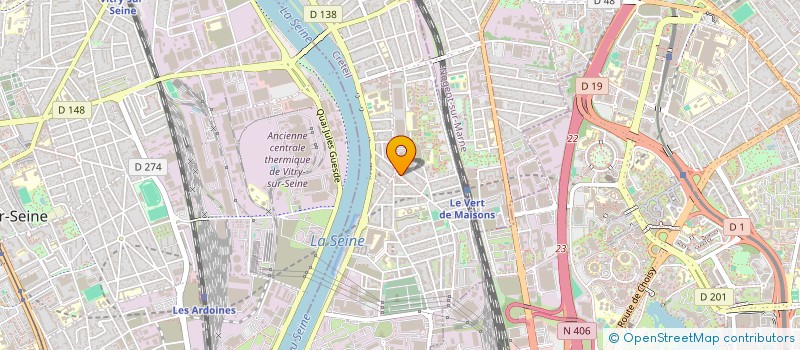 localisation de l'entreprise MONSIEUR IURIE GUBA à ALFORTVILLE