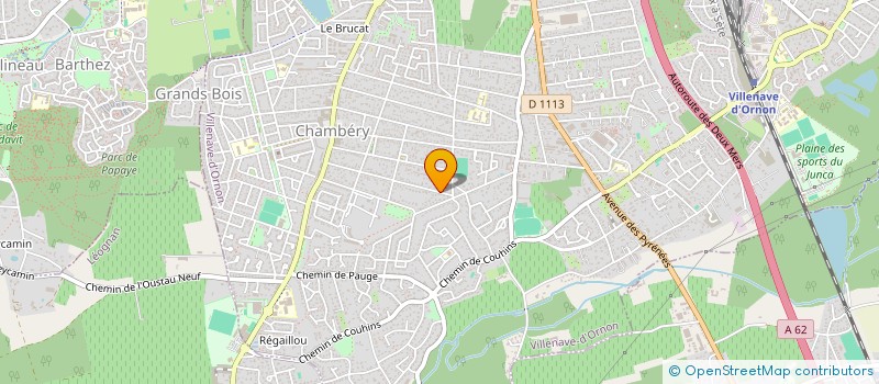 localisation de l'entreprise MONSIEUR IURIE HINCU à VILLENAVE-D'ORNON