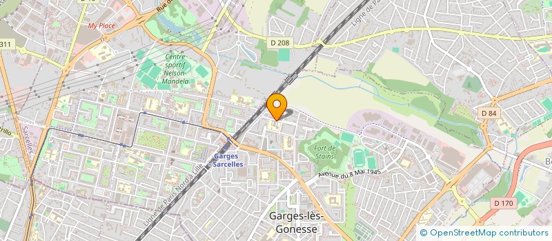 localisation de l'entreprise MONSIEUR IURIE LAZU  GARGES-LES-GONESSE