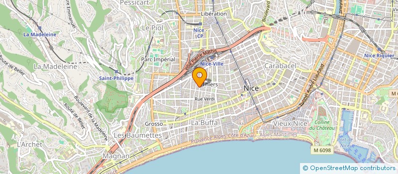 localisation de l'entreprise MONSIEUR IURIE LOGHIN  NICE