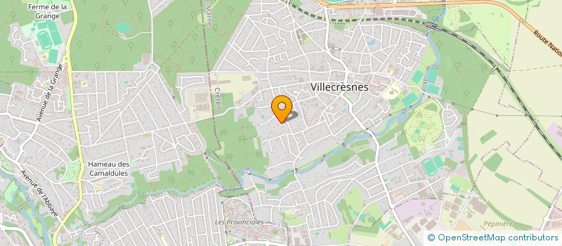 localisation de l'entreprise MONSIEUR IURIE MIAUN  VILLECRESNES