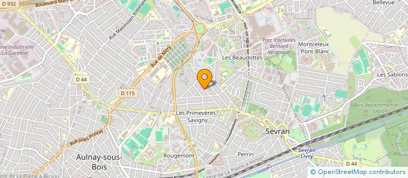 localisation de l'entreprise MONSIEUR IURIE PESTEREAN à SEVRAN
