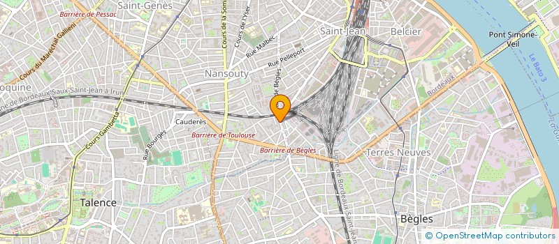 localisation de l'entreprise MONSIEUR IURIE POIATA  BORDEAUX