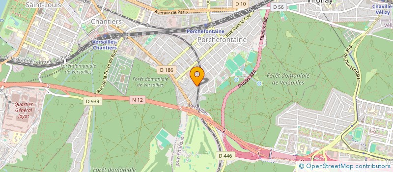localisation de l'entreprise MONSIEUR IURIE PROCOPIUC à VERSAILLES