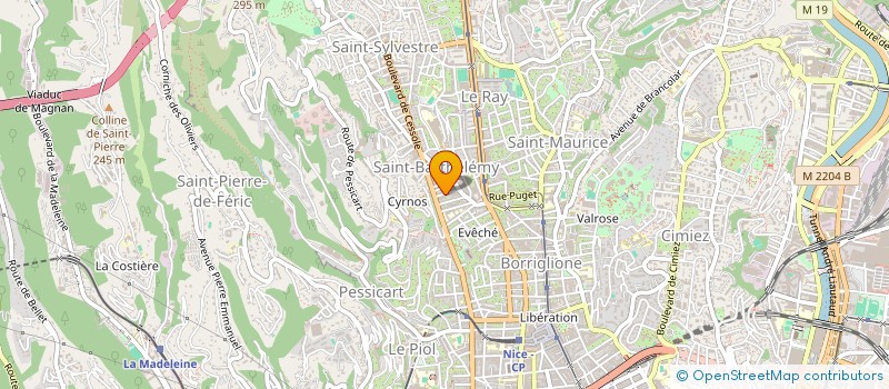 localisation de l'entreprise MONSIEUR IURIE ROTAR à NICE