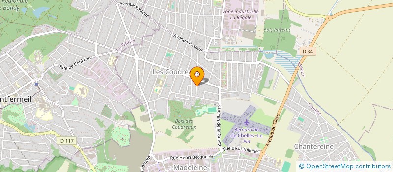 localisation de l'entreprise MONSIEUR IURIE VARZARI  CHELLES