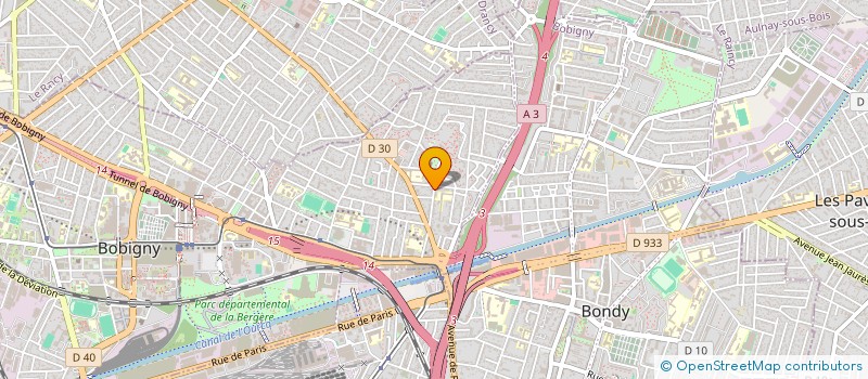 localisation de l'entreprise MONSIEUR IURIE ZARISNEAC à BOBIGNY