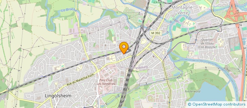 localisation de l'entreprise MONSIEUR IUSSOUP GAGUIEV à STRASBOURG