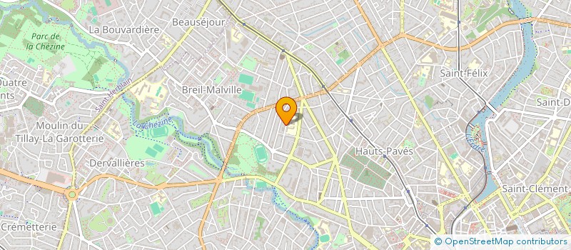 localisation de l'entreprise MONSIEUR IVAIN LAMARCHE à NANTES