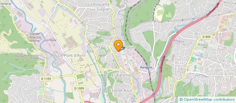 localisation de l'entreprise MONSIEUR IVALDINO DA SILVA à CANNES