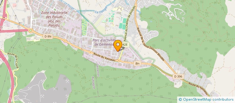 localisation de l'entreprise MONSIEUR IVALDINO SEMEDO SANCHES  GEMENOS