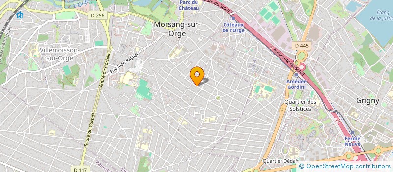 localisation de l'entreprise MONSIEUR IVAN ALBIC à MORSANG-SUR-ORGE