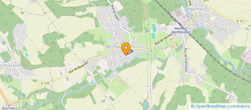 localisation de l'entreprise MONSIEUR IVAN ANDELKOVIC  BERTHECOURT