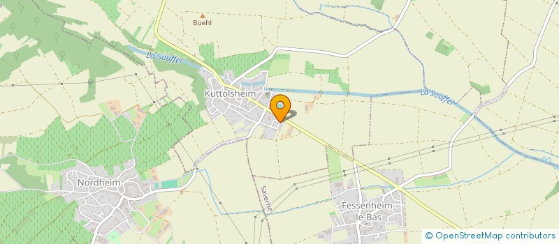 localisation de l'entreprise MONSIEUR IVAN ARBEZ  KUTTOLSHEIM