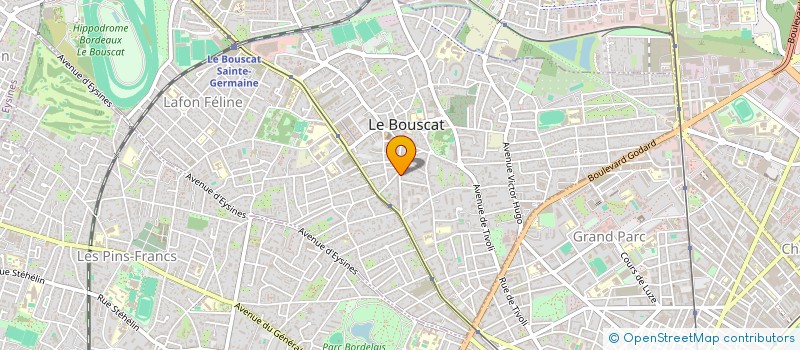 localisation de l'entreprise MONSIEUR IVAN ARNESEN à LE BOUSCAT