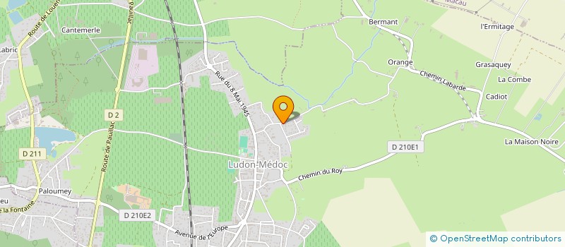 localisation de l'entreprise MONSIEUR IVAN BABENKO  LUDON-MEDOC